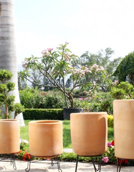 Galeria de macetas de barro